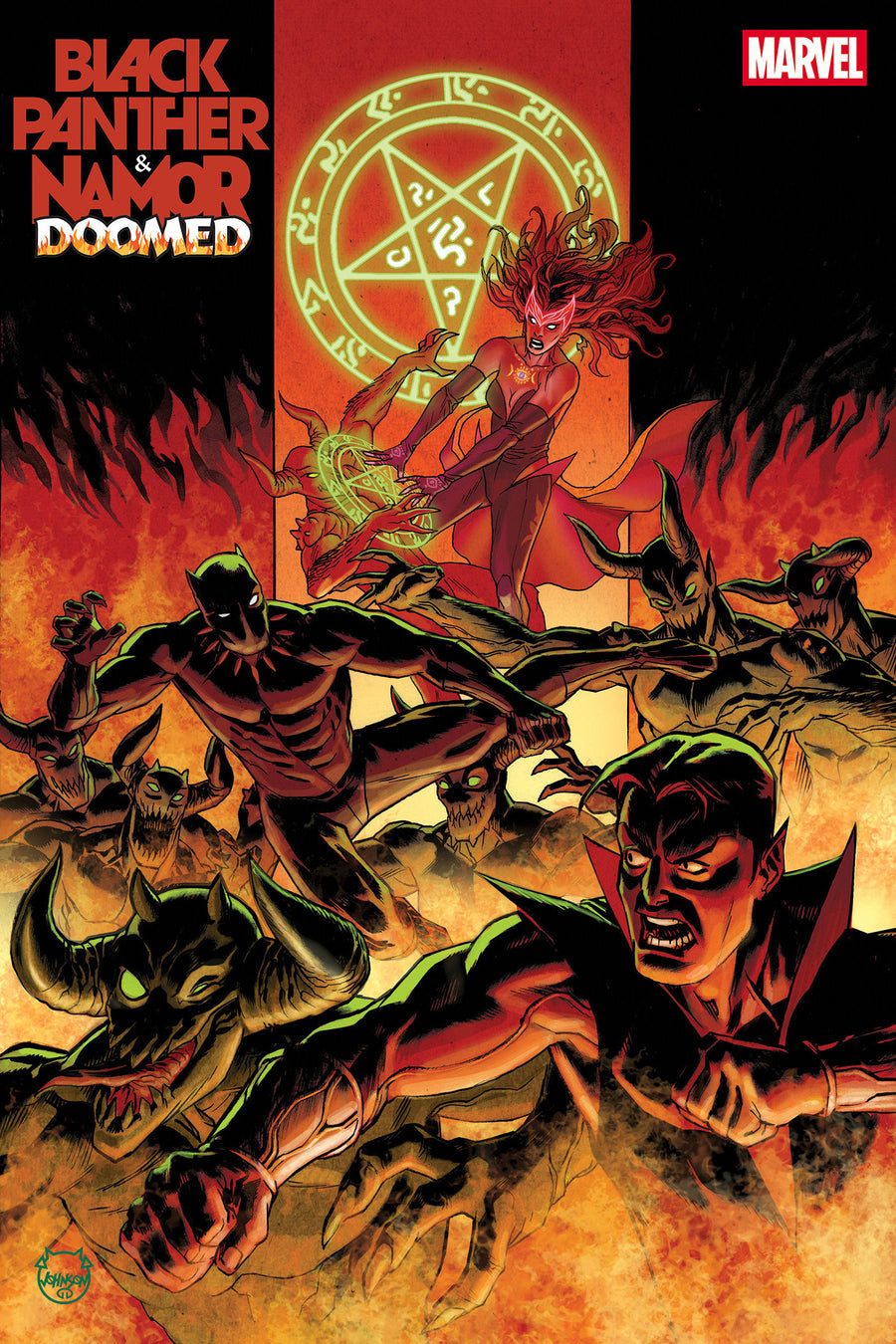 Black Panther/Namor: Doomed #2 — Cover