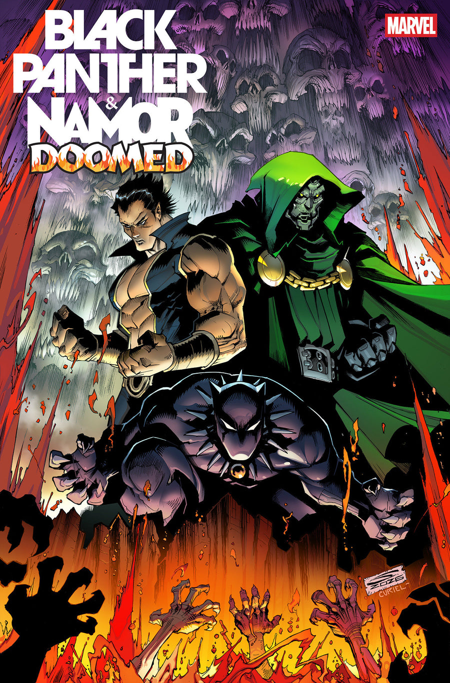 Black Panther/Namor: Doomed #3 Gerardo Sandoval Variant — Cover