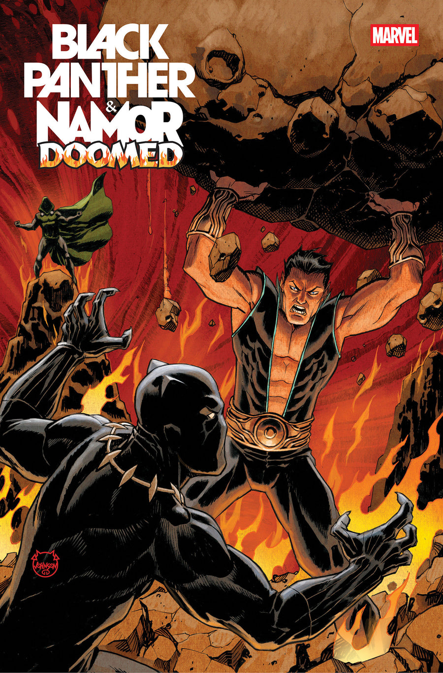 Black Panther/Namor: Doomed #4 — Cover