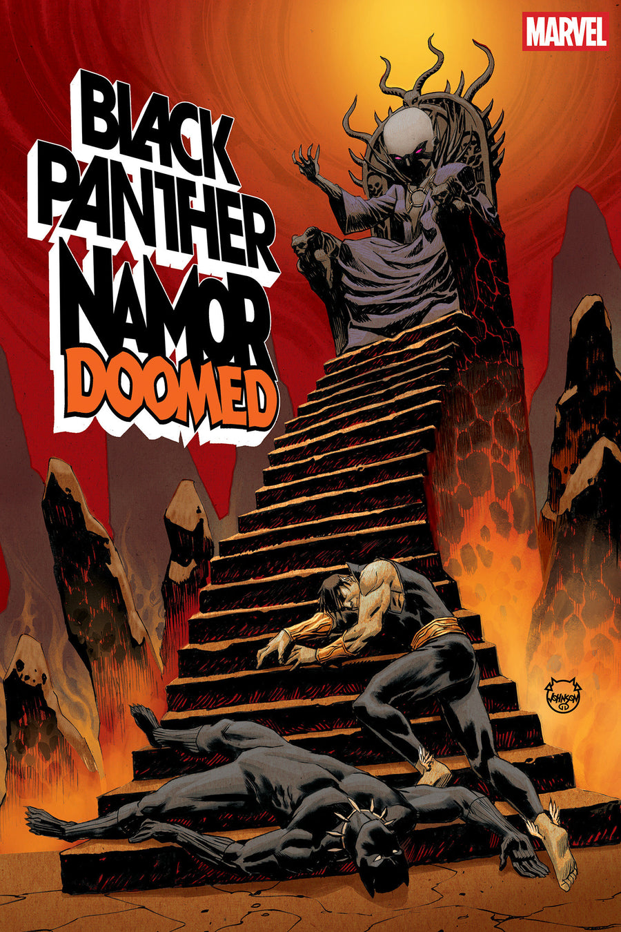 Black Panther/Namor: Doomed #5 — Cover