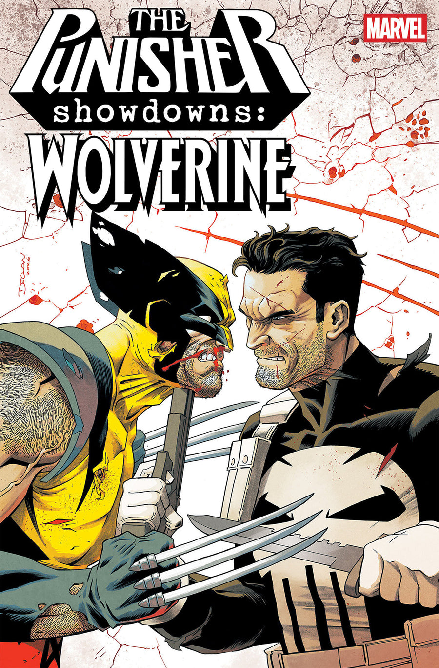 Punisher Showdowns: Wolverine #1 Declan Shalvey 1:25 Variant — Cover