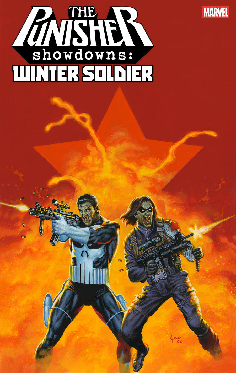 Punisher Showdowns: Winter Soldier #1 Cover B Joe Jusko Variant — Cover