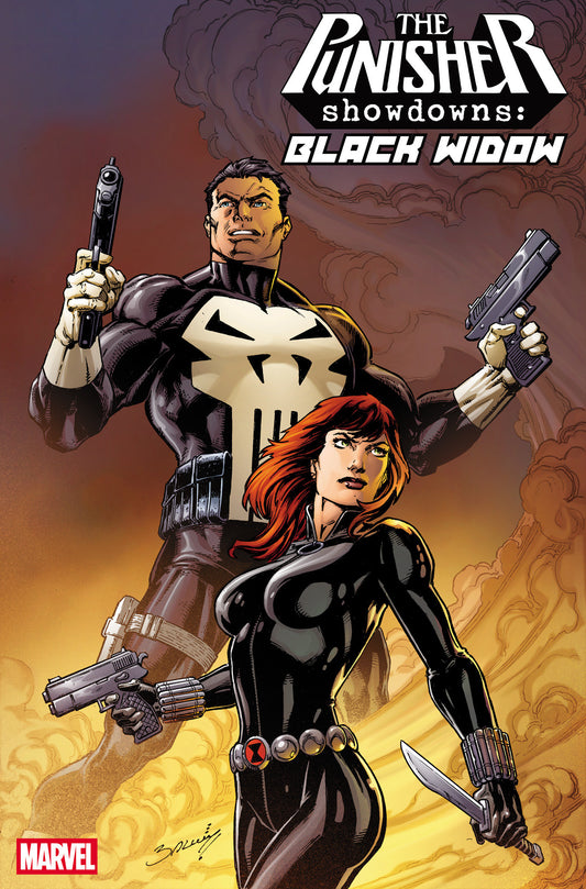 Punisher Showdowns: Black Widow #1 Mark Bagley Variant — Cover