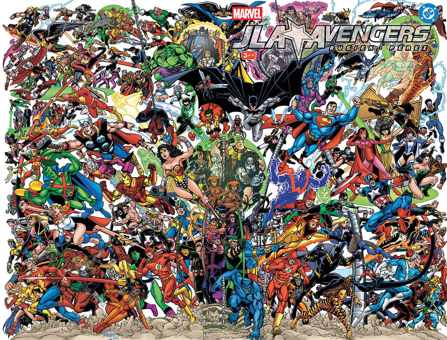 Jla/avengers #3 Facsimile Edition Wraparound Cover - Cover