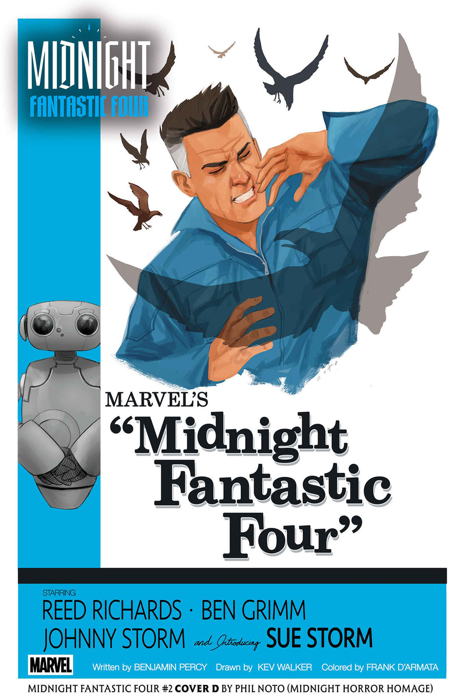 Midnight Fantastic Four #2 Cover D Phil Noto Midnight Horror Homage Variant — Cover