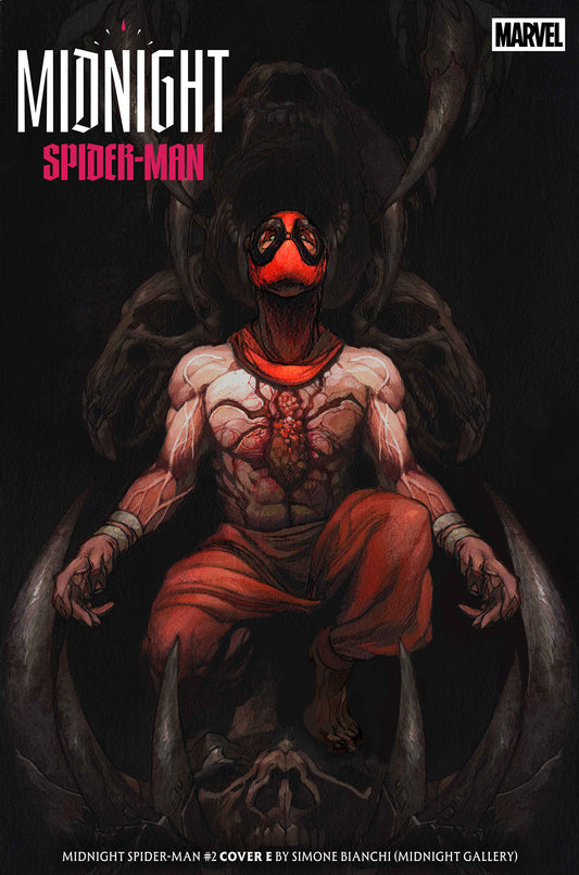 Midnight Spider-Man #2 Cover E Simone Bianchi Midnight Gallery 1:25 Variant — Cover