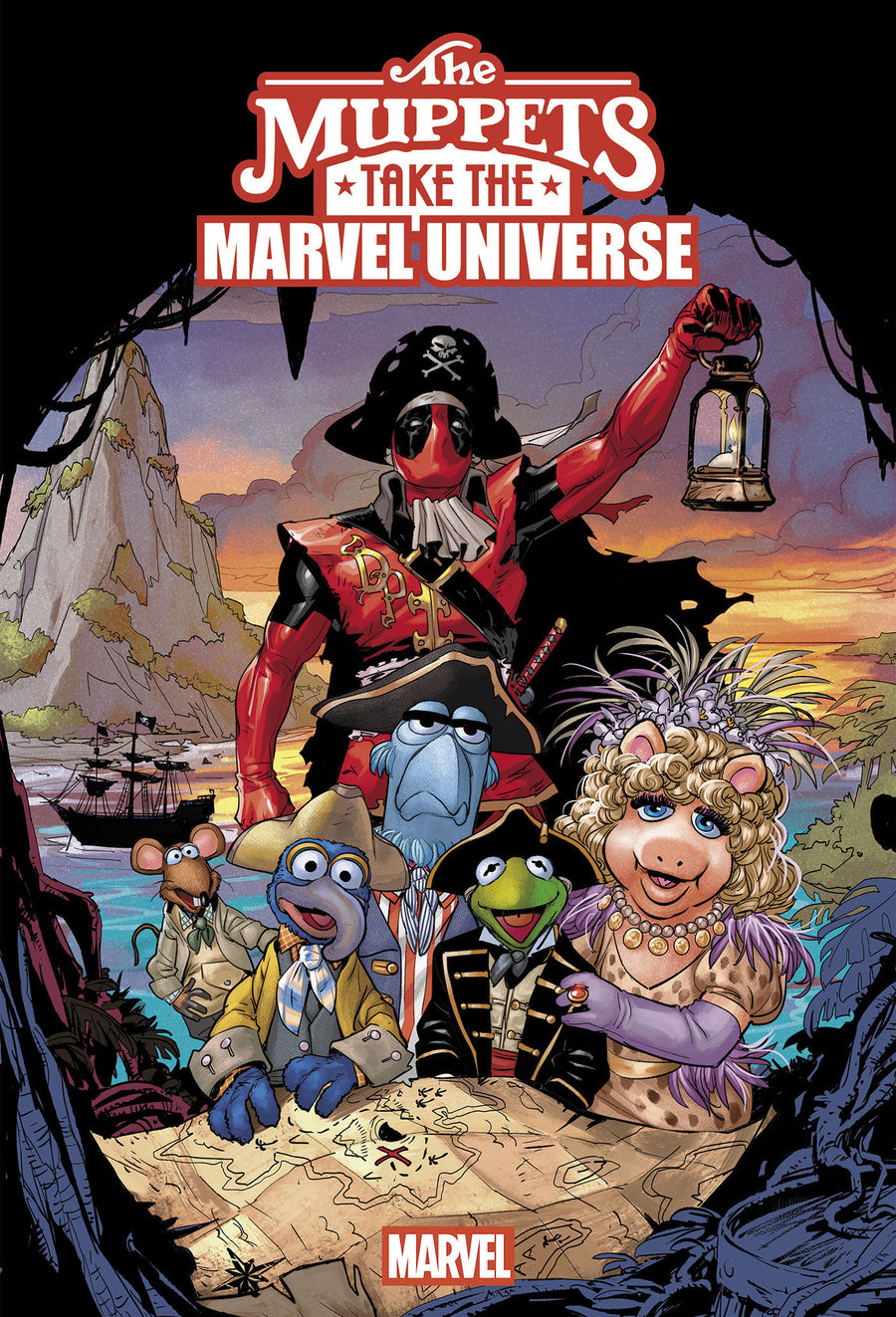 Muppets Take the Marvel Universe #1 Matteo Lolli Muppet Treasure Island 30th Anniversary Variant — Cover