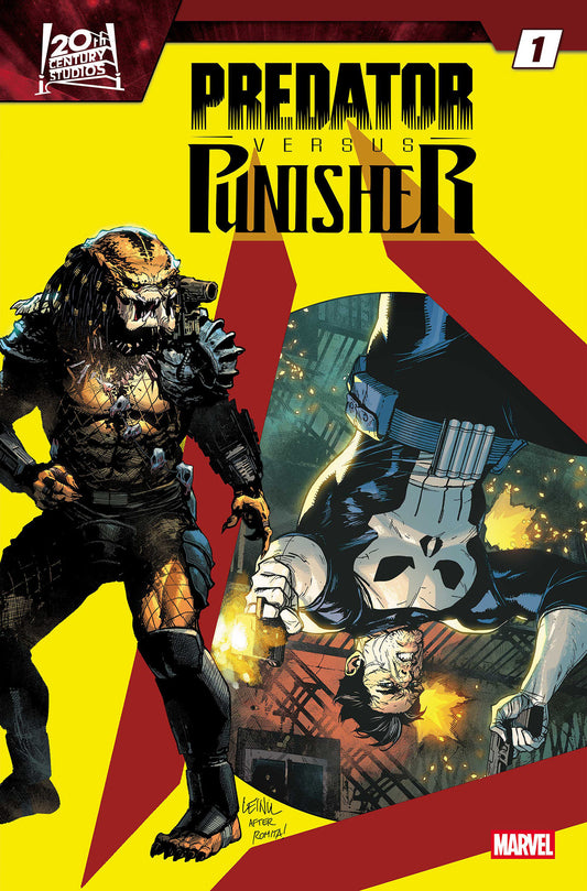 Predator Vs. Punisher #1 Cover B Leinil Yu Homage Variant — Cover