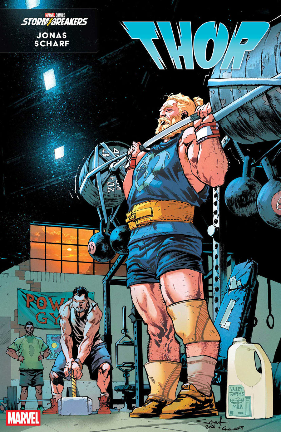 Thor #803 Jonas Scharf Workout Variant — Cover
