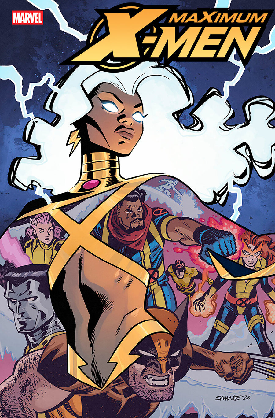 Maximum X-Men #1 Cover D Chris Samnee 1:25 Variant — Cover