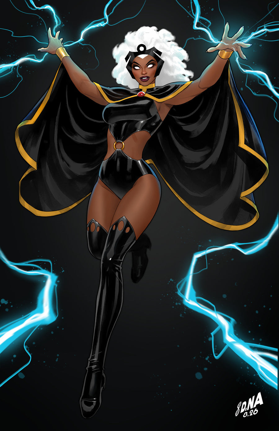 Maximum X-Men #1 Cover G David Nakayama Color Block Black Virgin 1:50 Variant — Cover