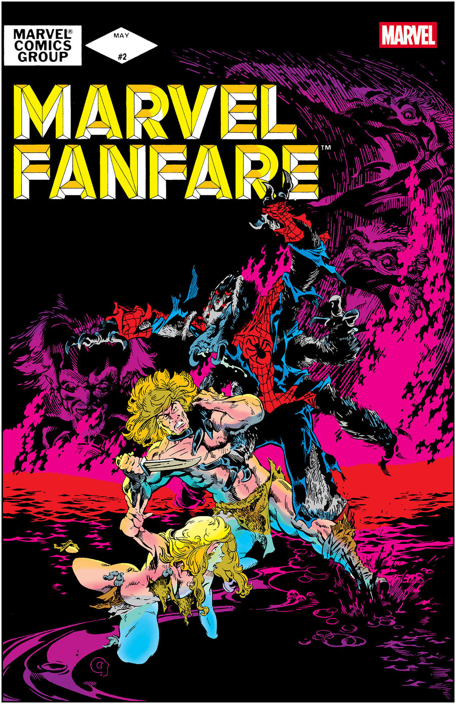 Marvel Fanfare #2 Facsimile Edition — Cover