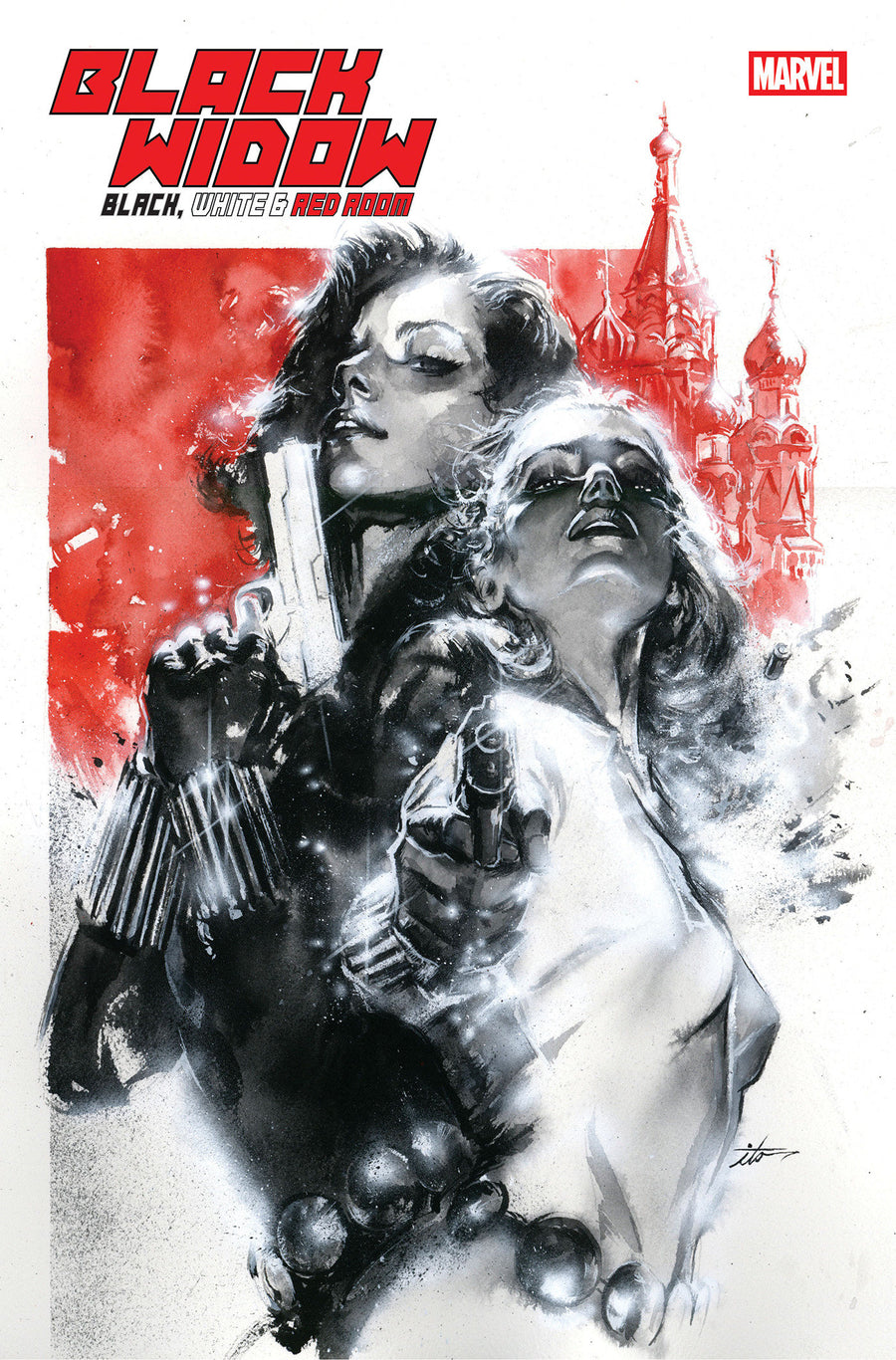 Black Widow: Black, White & Red Room #1 Cover A — Cover