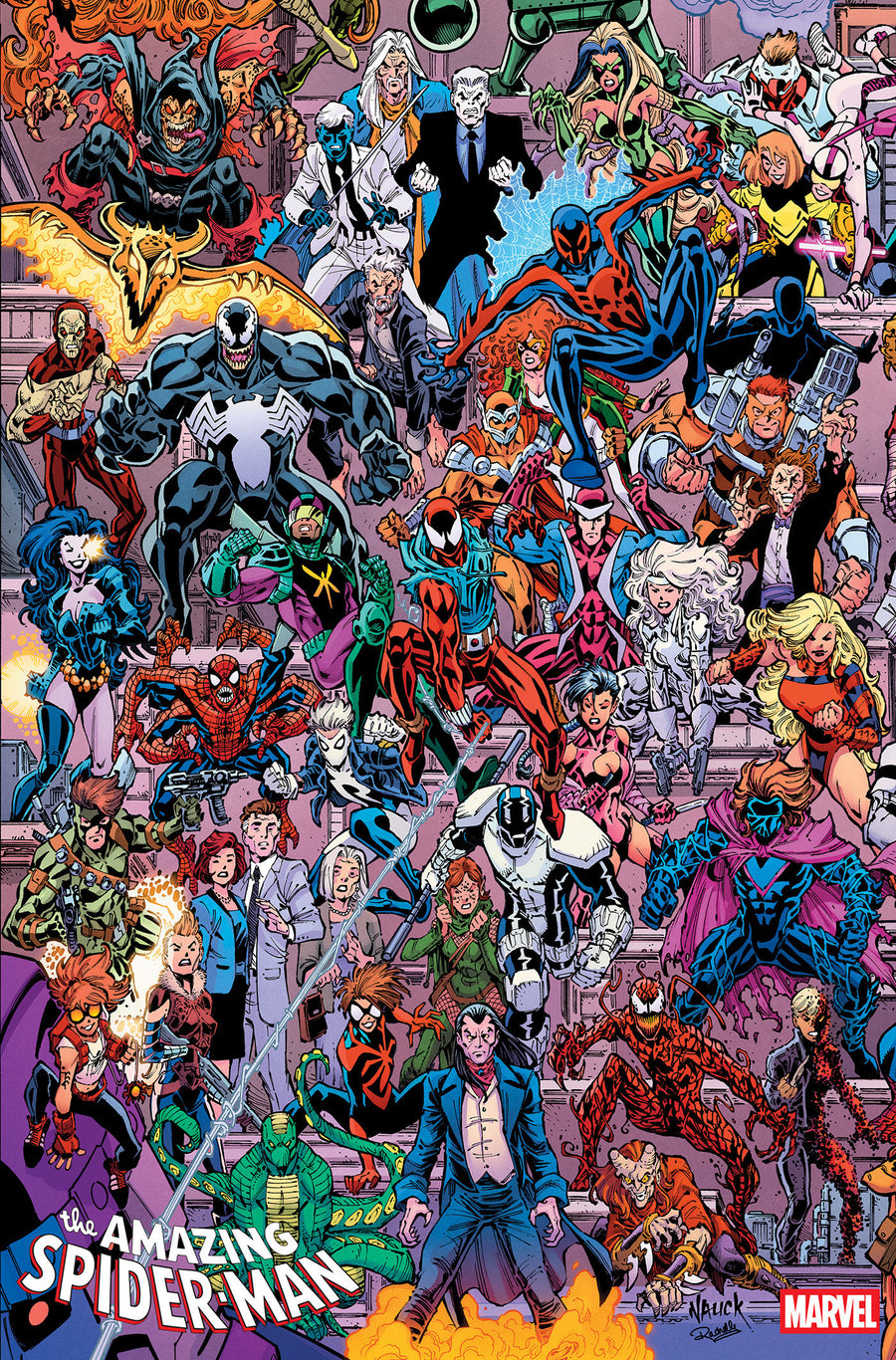 Amazing Spider-Man #1002 Todd Nauck 4-Part Connecting Legacy Variant — Cover