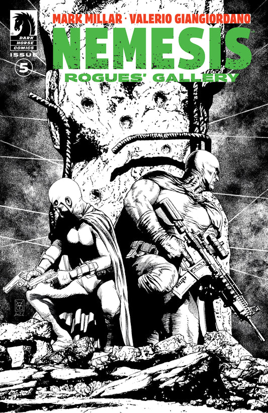 Nemesis: Rogues' Gallery #5 (CVR B) (B&W) (Valerio Giangiordano)