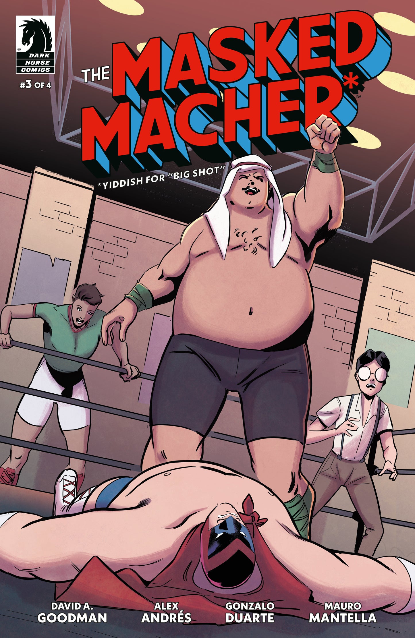 The Masked Macher #3 (CVR A) (Alex AndrÃ©s)