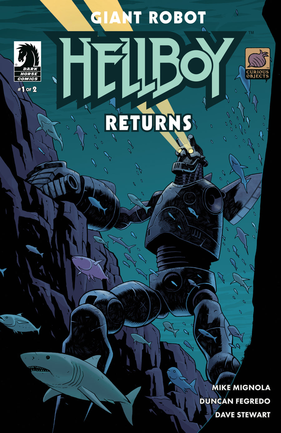 Giant Robot Hellboy Returns #1 (cvr B) (ben Stenbeck) - Cover