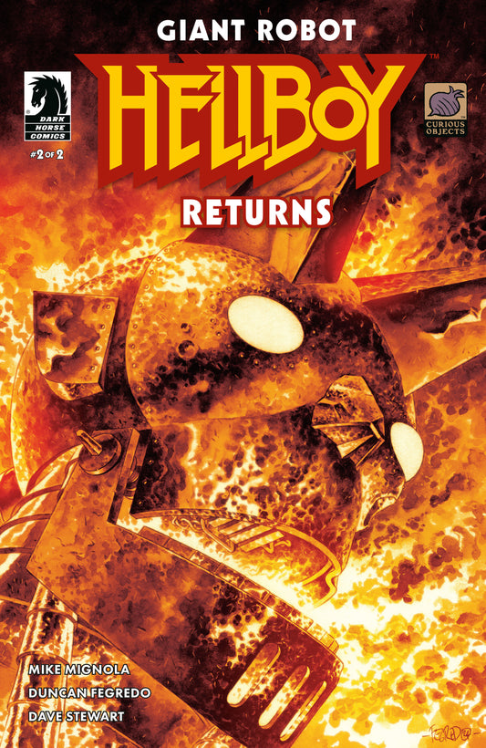 Giant Robot Hellboy Returns #2 (Cover A) (Duncan Fegredo) - Cover