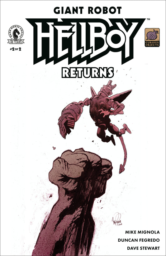 Giant Robot Hellboy Returns #2 (Cover B) (James Harren) - Cover