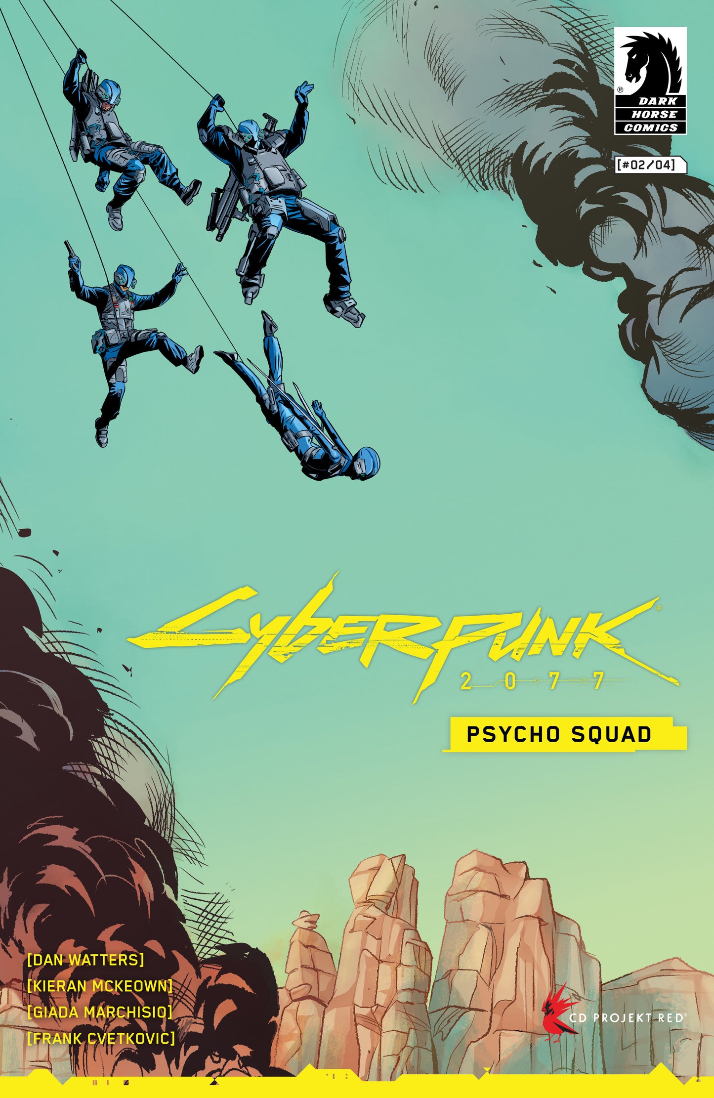 Cyberpunk 2077: Psycho Squad #2 (CVR A) (Kieran McKeown)