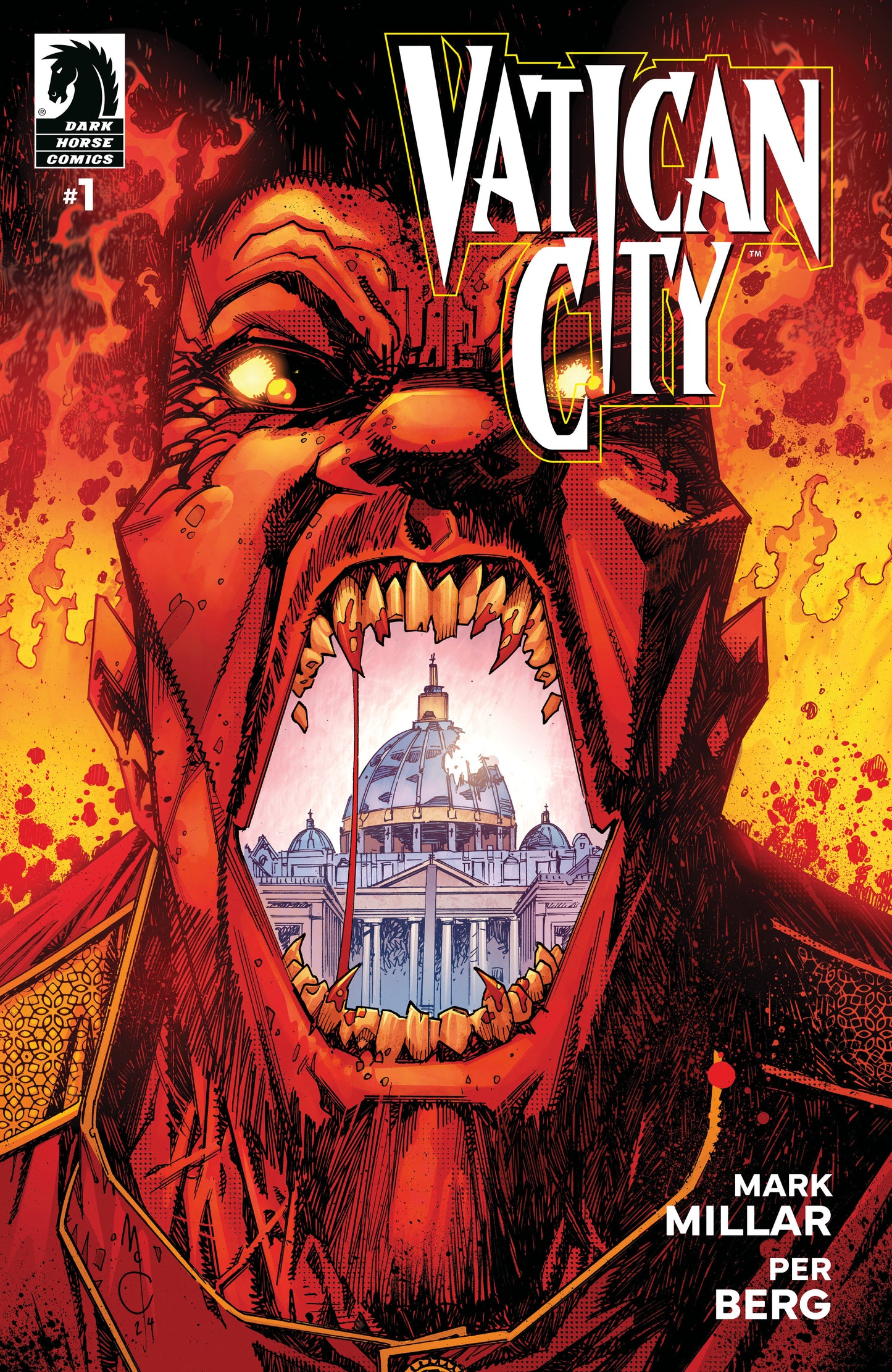 Vatican City #1 (CVR C) (John McCrea)