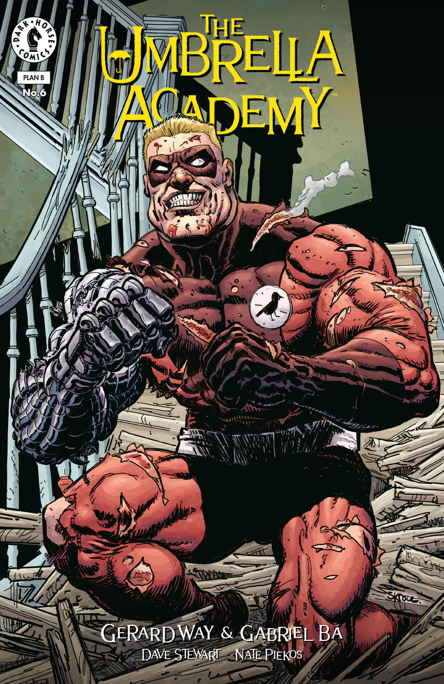 The Umbrella Academy: Plan B #6 (Cover B) (Steve Skroce) - Cover