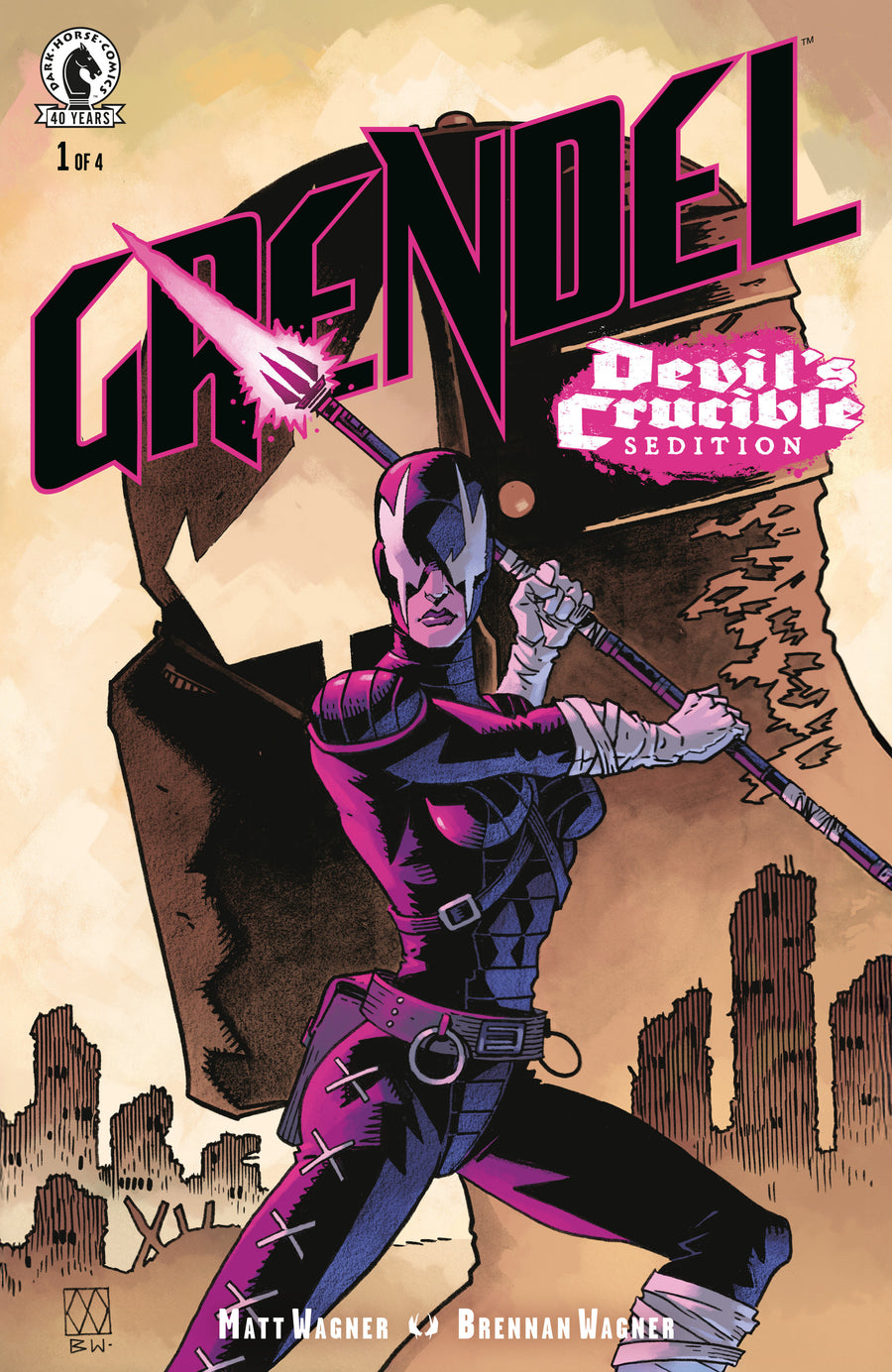 Grendel: Devil’s Crucible--Sedition #1 (Cvr A) (Matt Wagner) - Cover