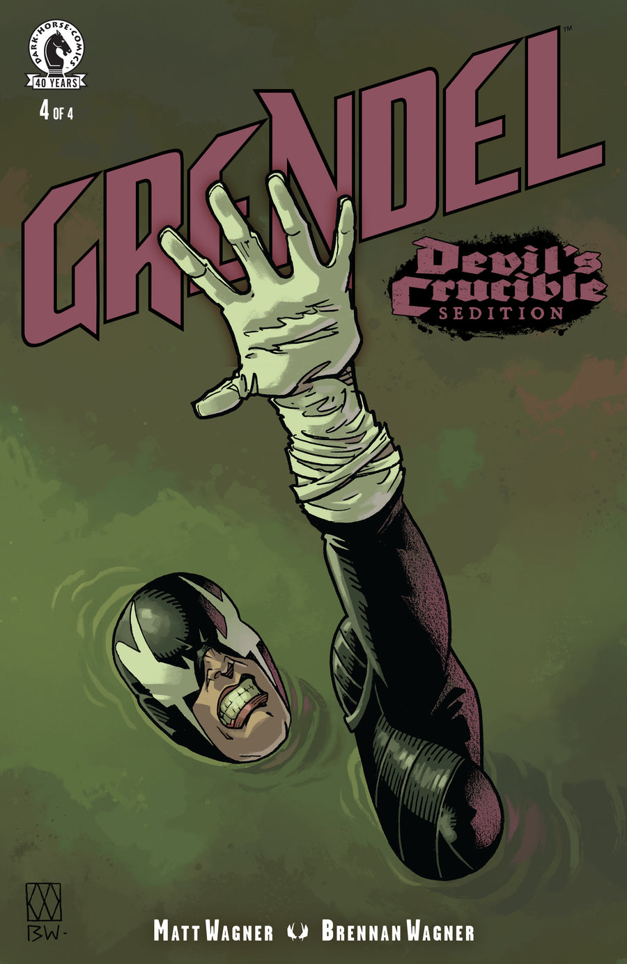 Grendel: Devil's Crucible - Sedition #4 (Cover A) (Matt Wagner) — Cover
