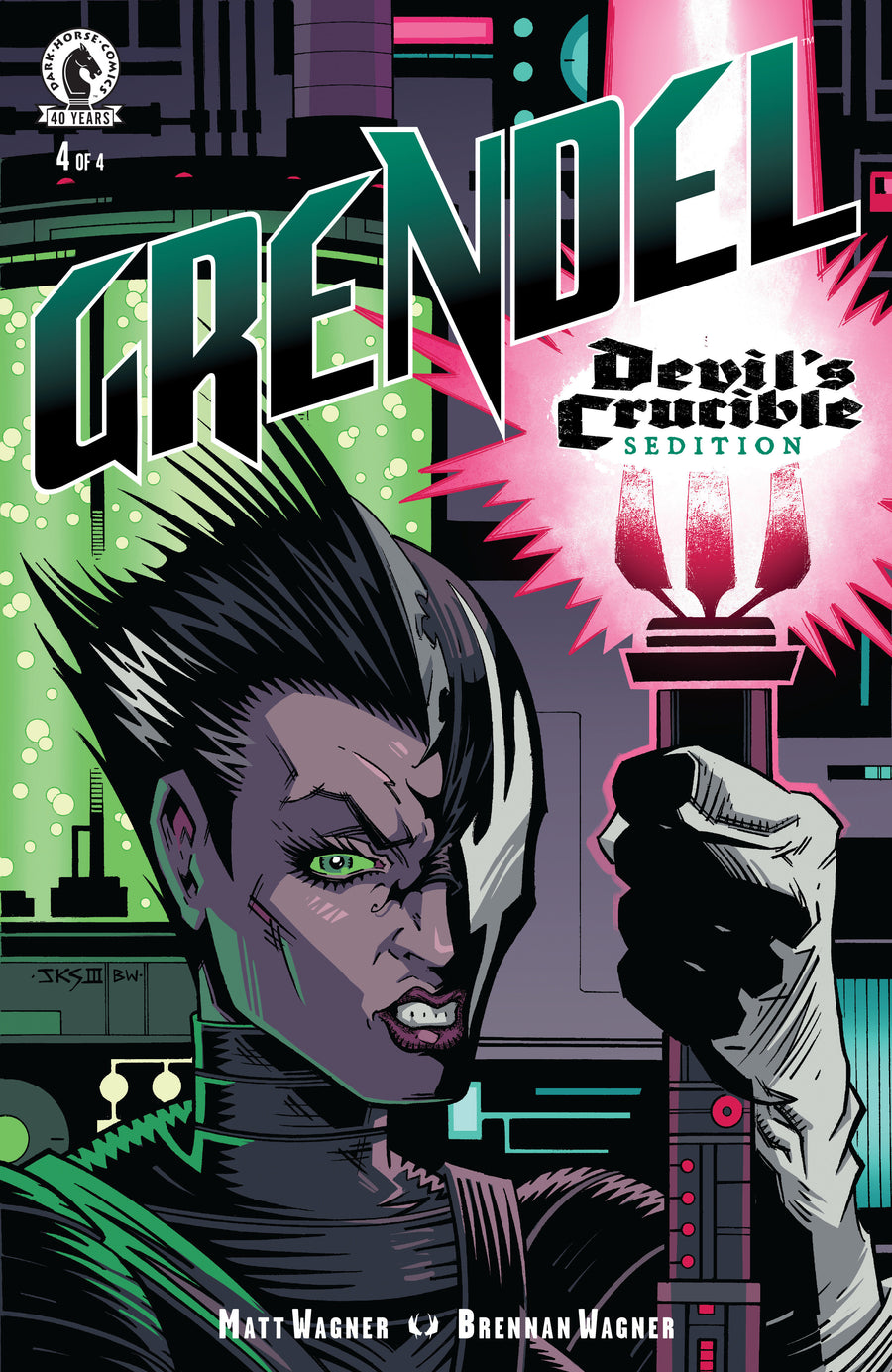 Grendel: Devil's Crucible - Sedition #4 (Cover B) (John K. Snyder) — Cover
