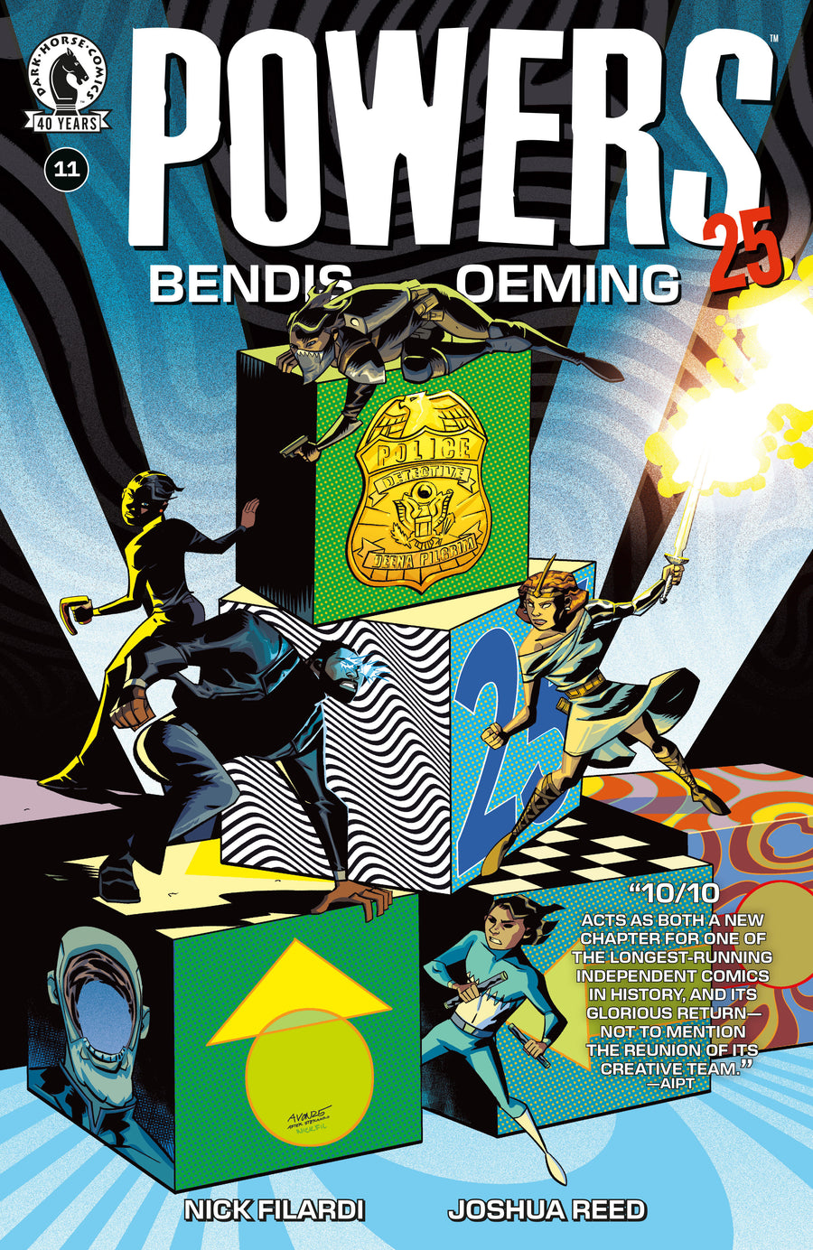 Powers 25 #11 (Cover A) (Michael Avon Oeming) - Cover