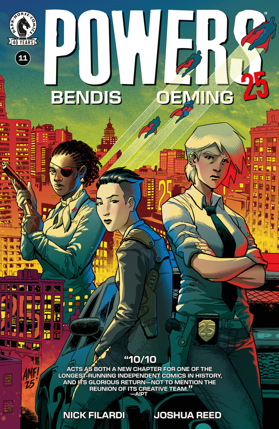 Powers 25 #11 (Cover B) (Tony Fleecs) - Cover