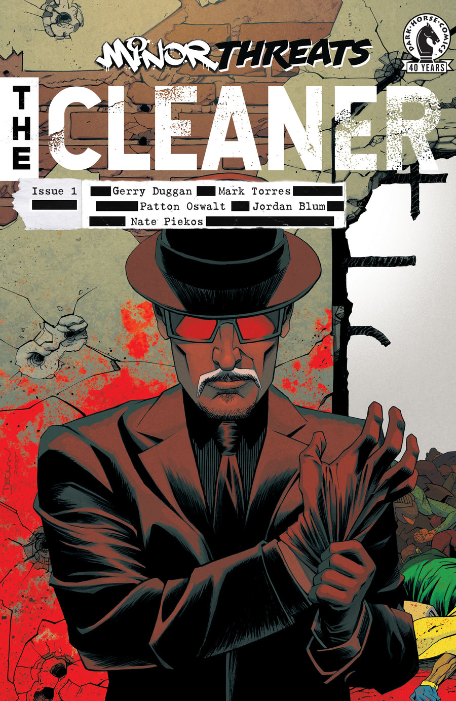 Minor Threats: The Cleaner #1 (Cover D) (Declan Shalvey) — Cover
