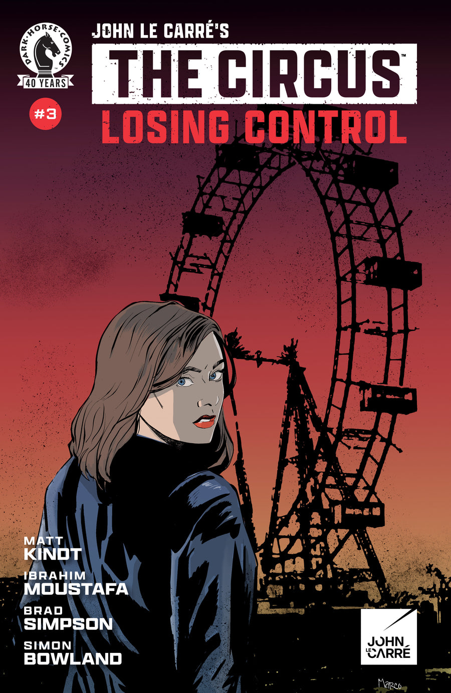 John Le Carre's: The Circus--losing Control #3 (cvr A) (maro Finnegan) - Cover