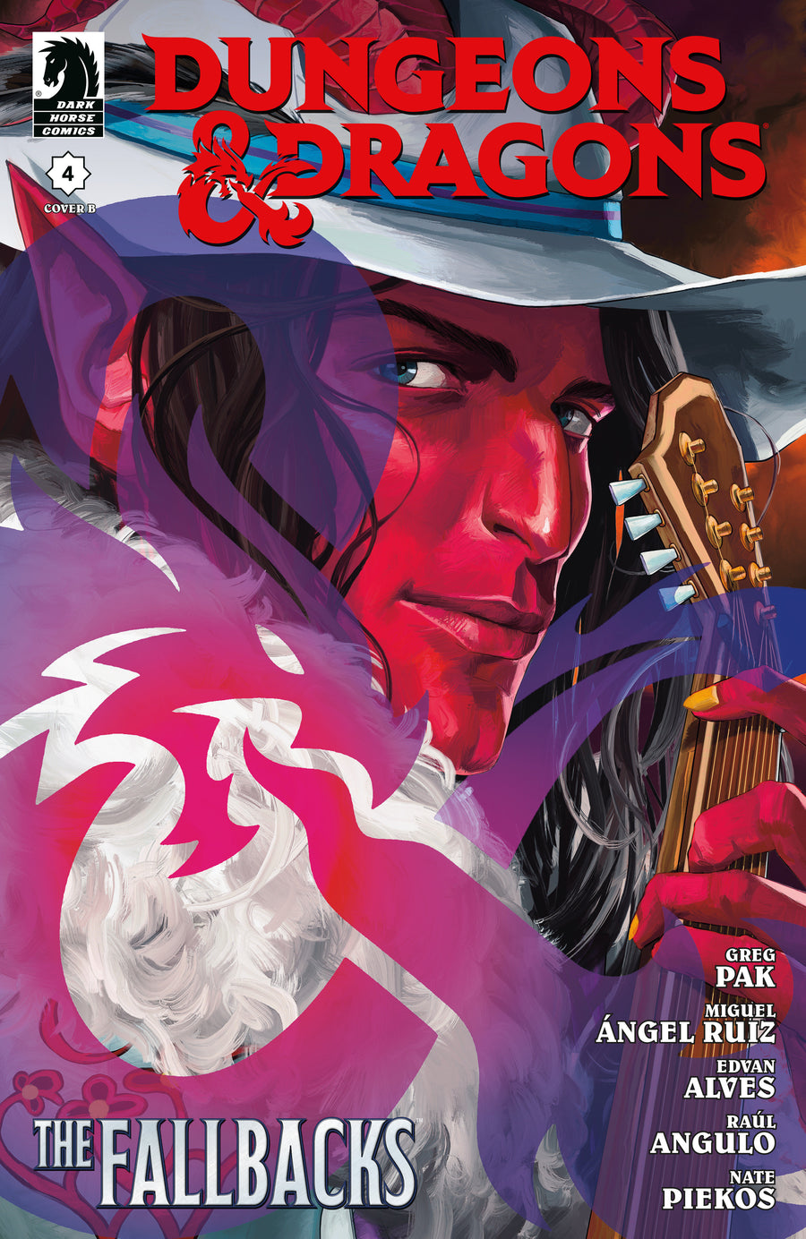 Dungeons & Dragons: The Fallbacks Series 1 #4 (Cover B) (Uzuri) — Cover