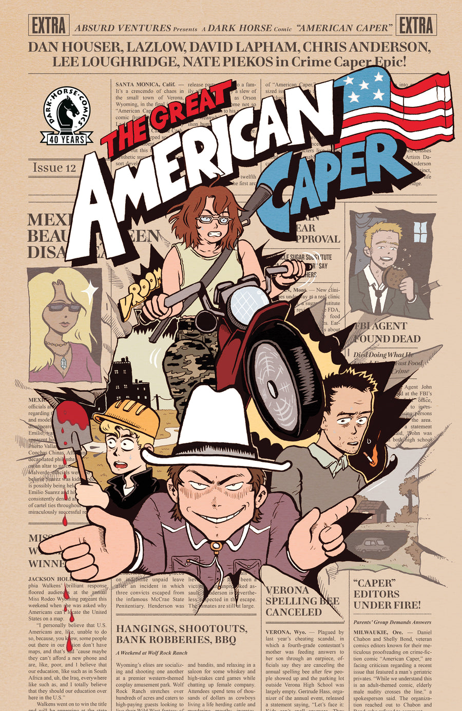 American Caper #12 (Cover C) (Caroline Cash) — Cover