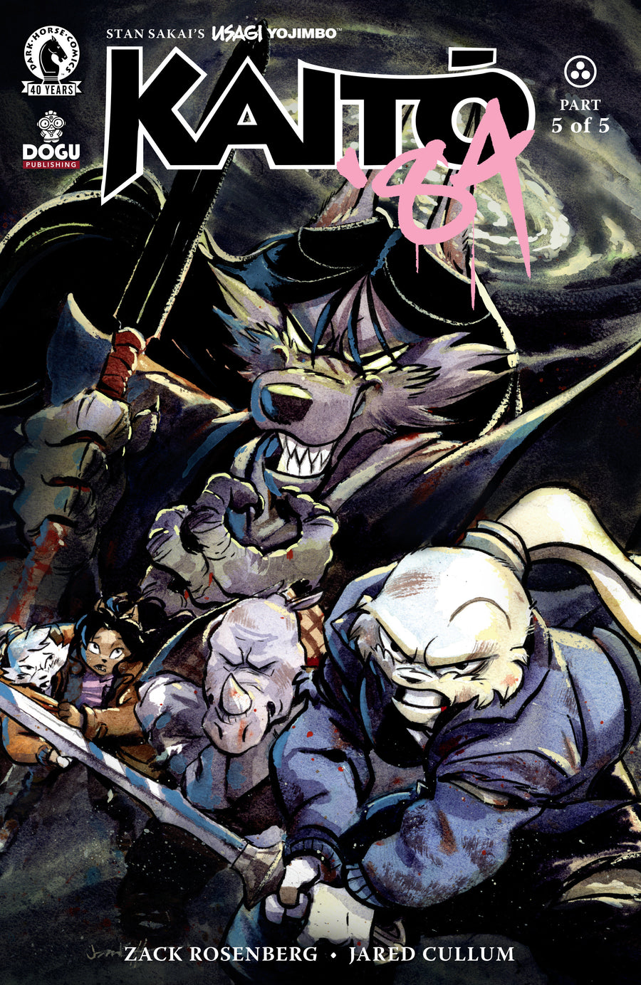 Usagi Yojimbo: Kaito '84 #5 (Cover A) (Jared Cullum) - Cover
