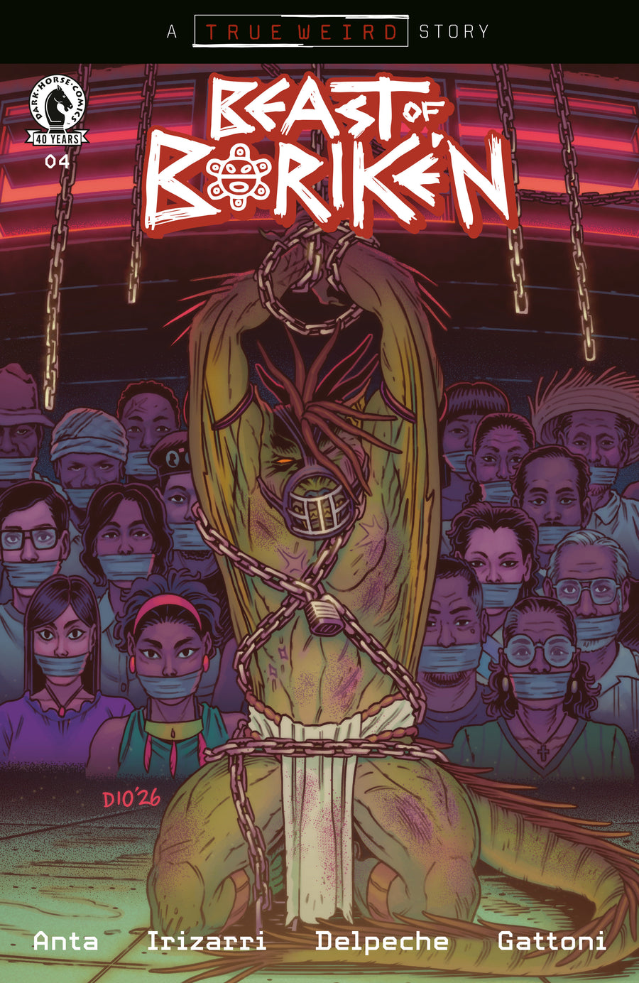 The Beast of Boriken #4 (Cover A) (Daniel Irizarri) — Cover