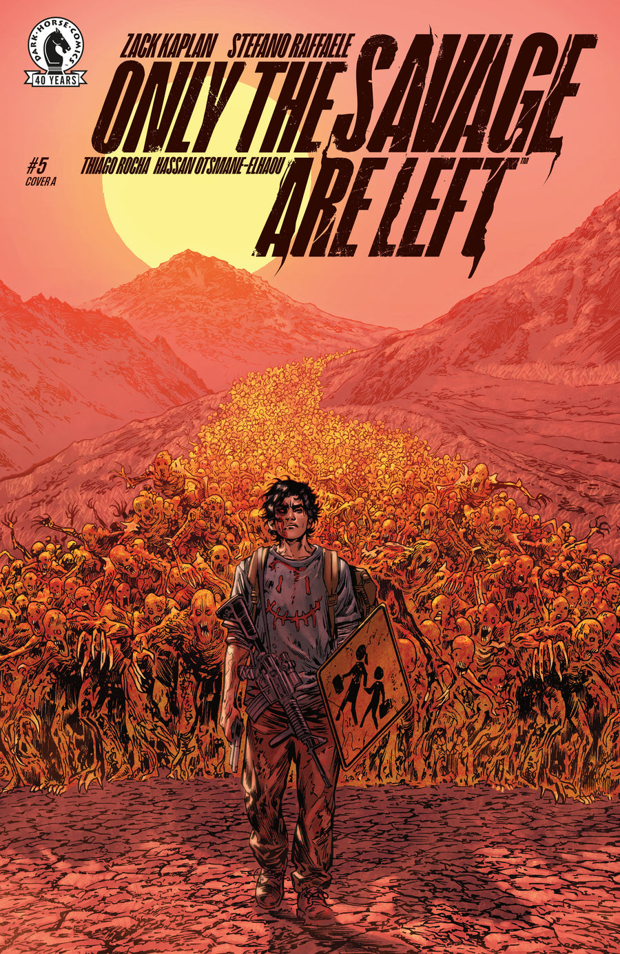 Only the Savage Are Left #5 (Cover A) (Stefano Raffaele) — Cover
