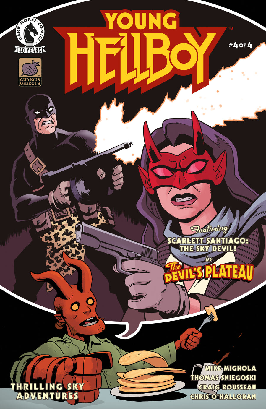 Young Hellboy: Thrilling Sky Adventures #4 (Cover B) (Ben Stenbeck) - Cover