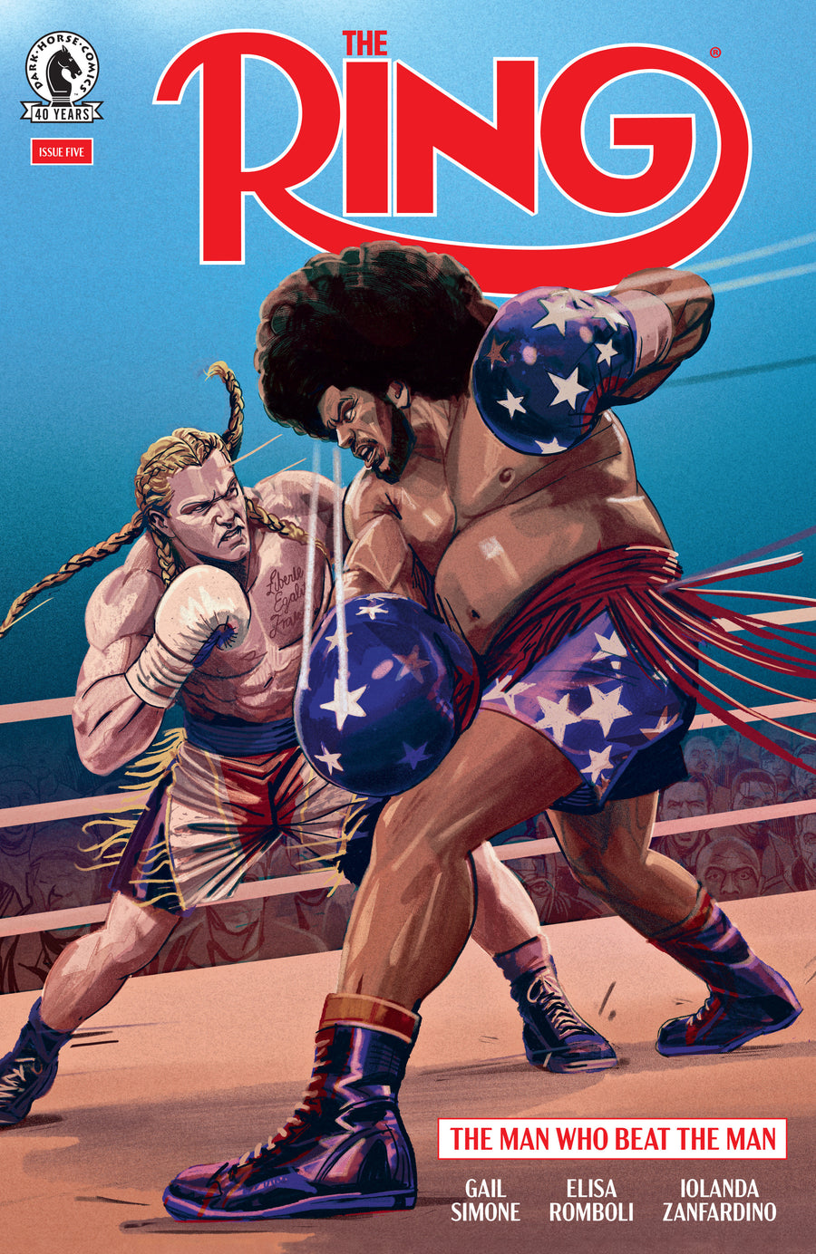 The Ring: The Man Who Beat the Man #5 (Cover A) (Oliver Barrett) — Cover