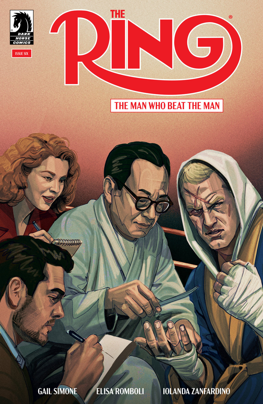The Ring: The Man Who Beat the Man #6 (Cover A) (Oliver Barrett) — Cover