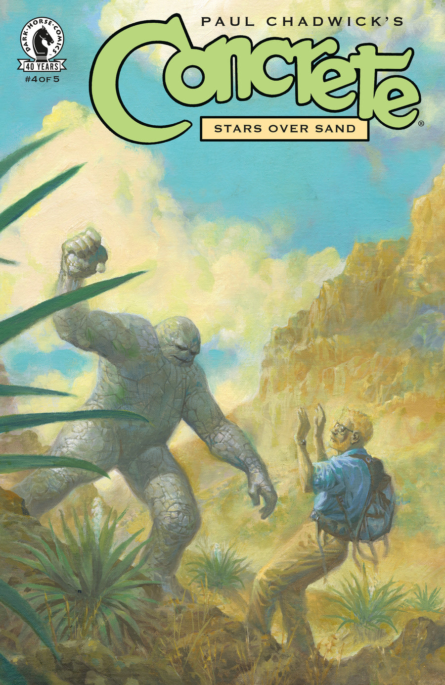 Concrete: Stars Over Sand #4 (Cover A) (Paul Chadwick) — Cover