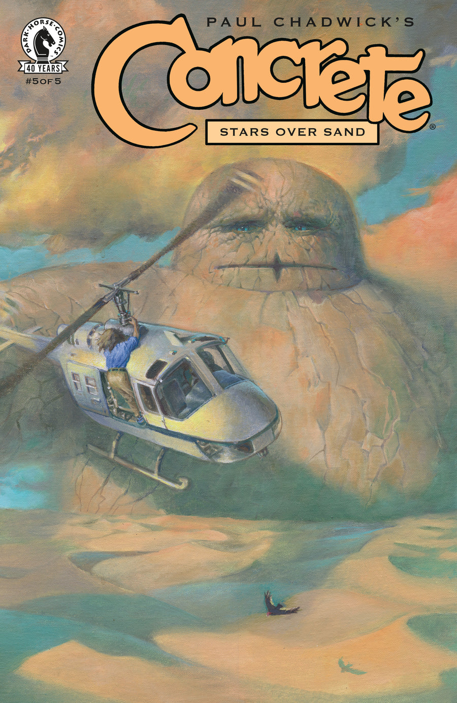 Concrete: Stars Over Sand #5 (Cover A) (Paul Chadwick) — Cover