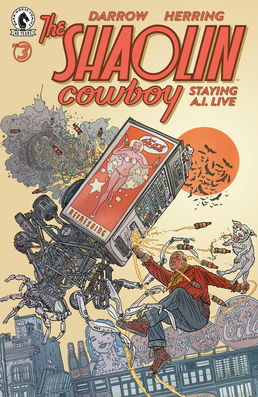 Shaolin Cowboy: Staying A.i.live #3 (Cover A) (Geof Darrow) - Cover