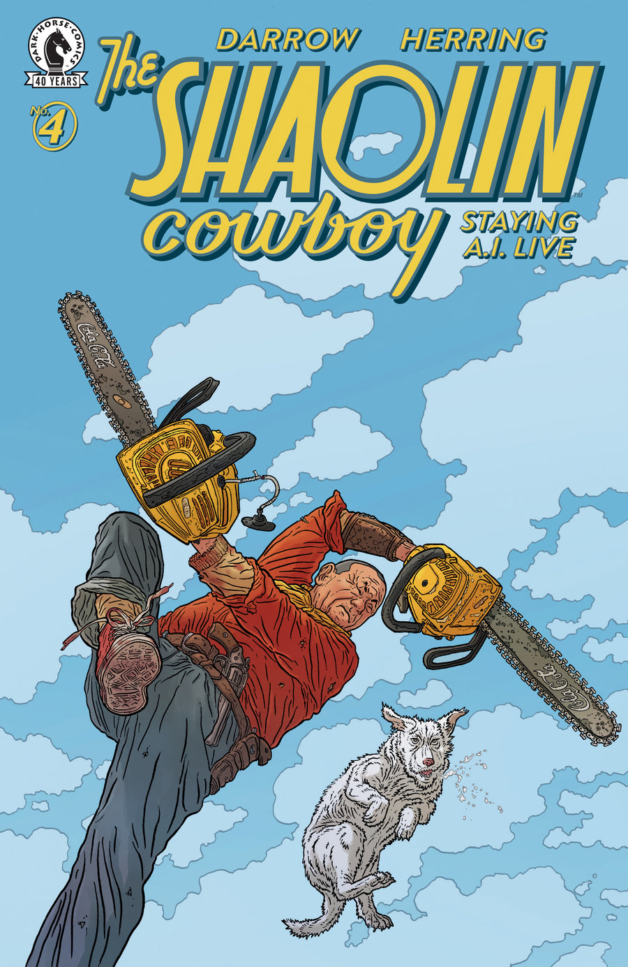 Shaolin Cowboy: Staying A.i.live #4 (Cover A) (Geof Darrow) — Cover