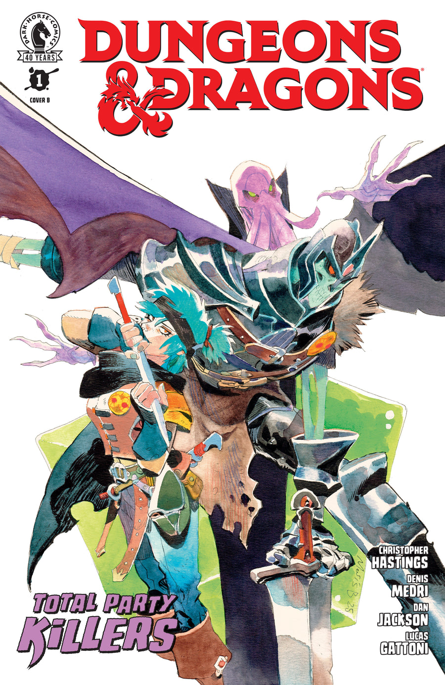 Dungeons & Dragons: Total Party Killers #1 (CVR B) (1:20) (Matias Bergara) - Cover