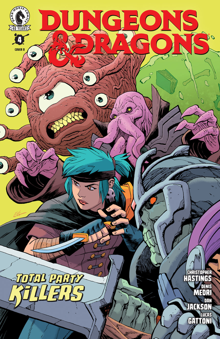 Dungeons & Dragons: Total Party Killers #4 (Cover B) (Ethan Young) — Cover