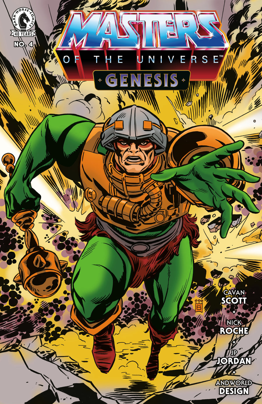 Masters of the Universe: Genesis #4 (Cover A) (Mark Buckingham) — Cover