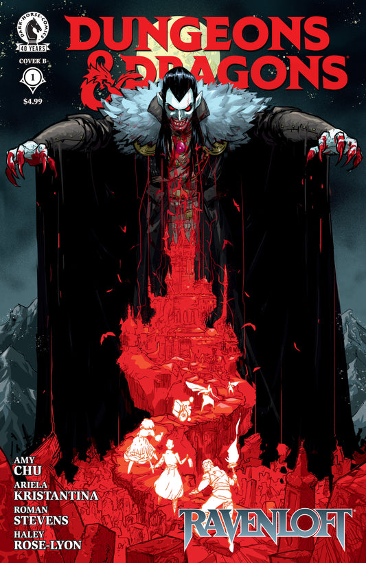 Dungeons & Dragons: Ravenloft #1 (Cover B) (1:20) (Riley Rossmo) — Cover