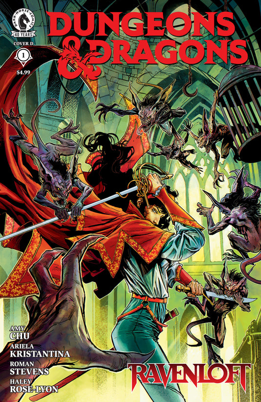 Dungeons & Dragons: Ravenloft #1 (Cover D) (Todor Hristov) — Cover